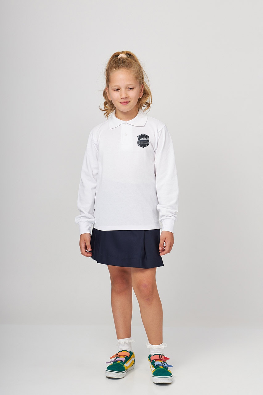 Tricou polo regularcopii cu mânecă lungă 698 - KinderStar