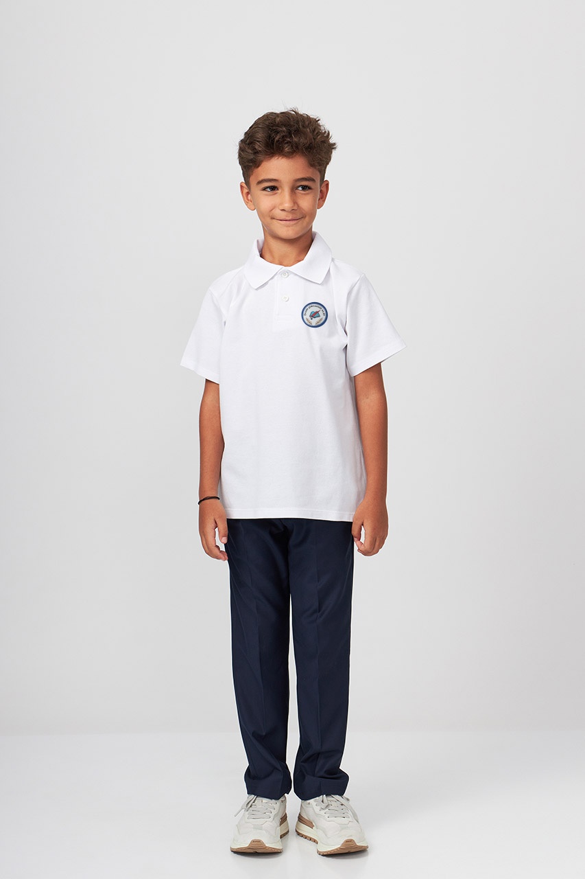 Tricou polo regular copii 695 - Școala Gimnazială Nr. 49